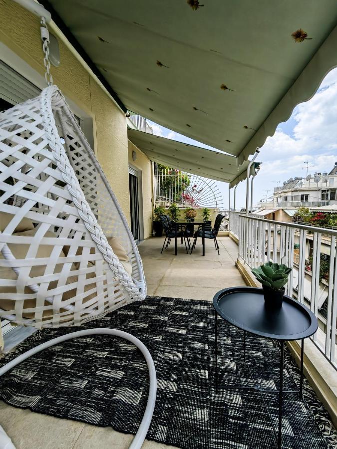Bohemian Apartment In Central Athens Luaran gambar